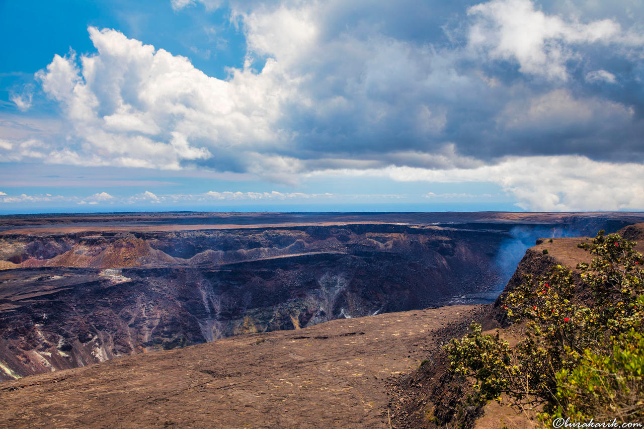 Kilauea Overlook at Volcanic National Park