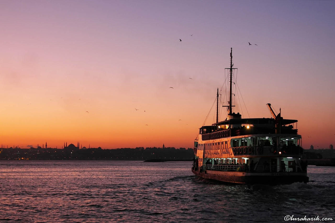 Faithful ships of Istanbul
