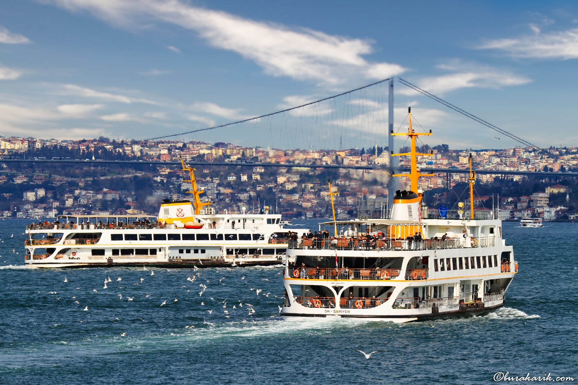 Heavy Traffic at Bosphorus
