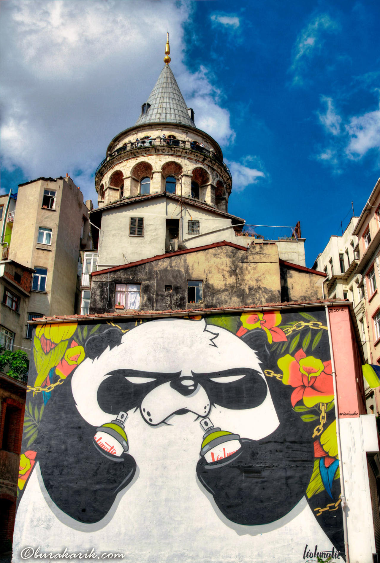 Galata'da Grafiti