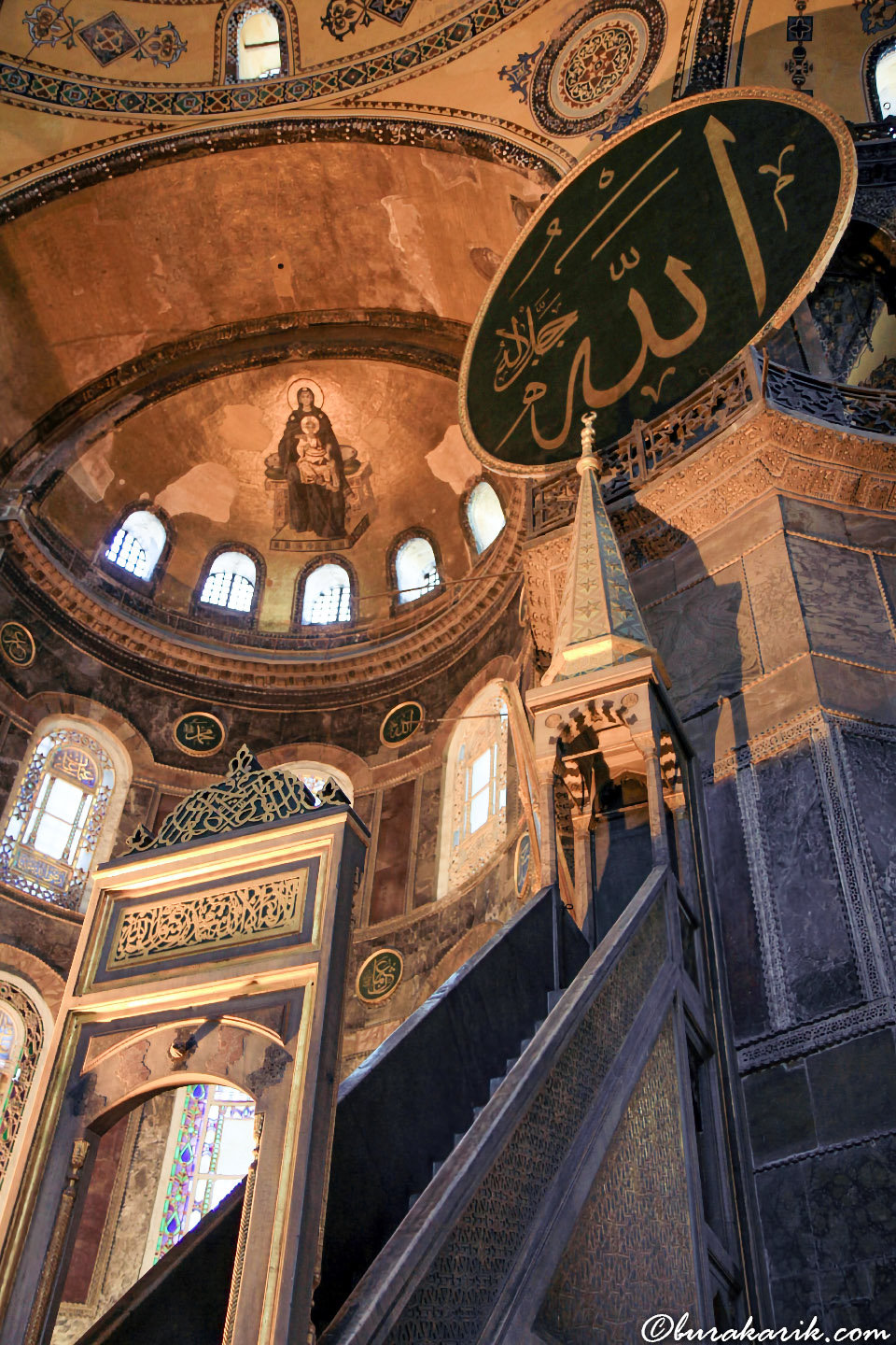 Two Religions In The Same Frame