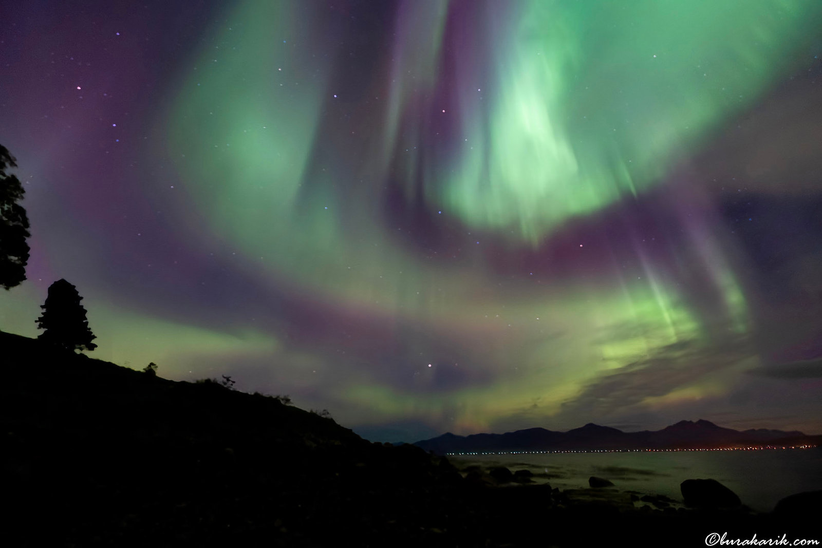 Aurora Borealis Over Norway