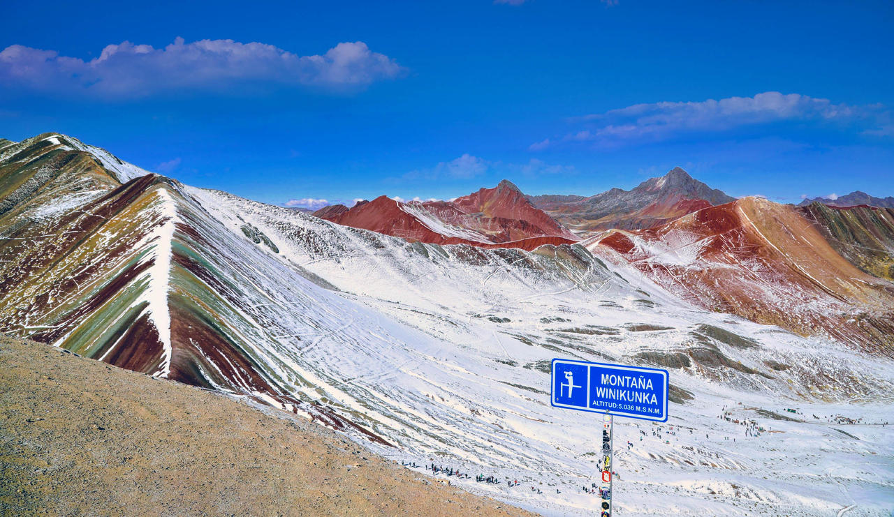 Vinicunca Rainbow Mountain