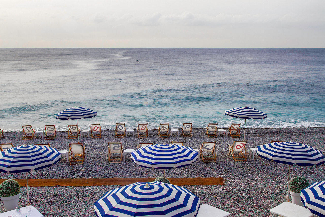 Mediterranean Sea from Nice