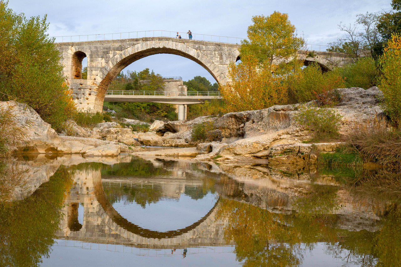 The Pont Julien at Bonnieux