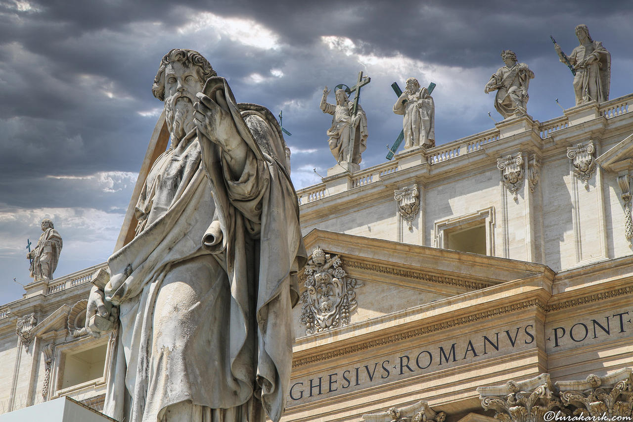 St. Paul Statue in Vatican