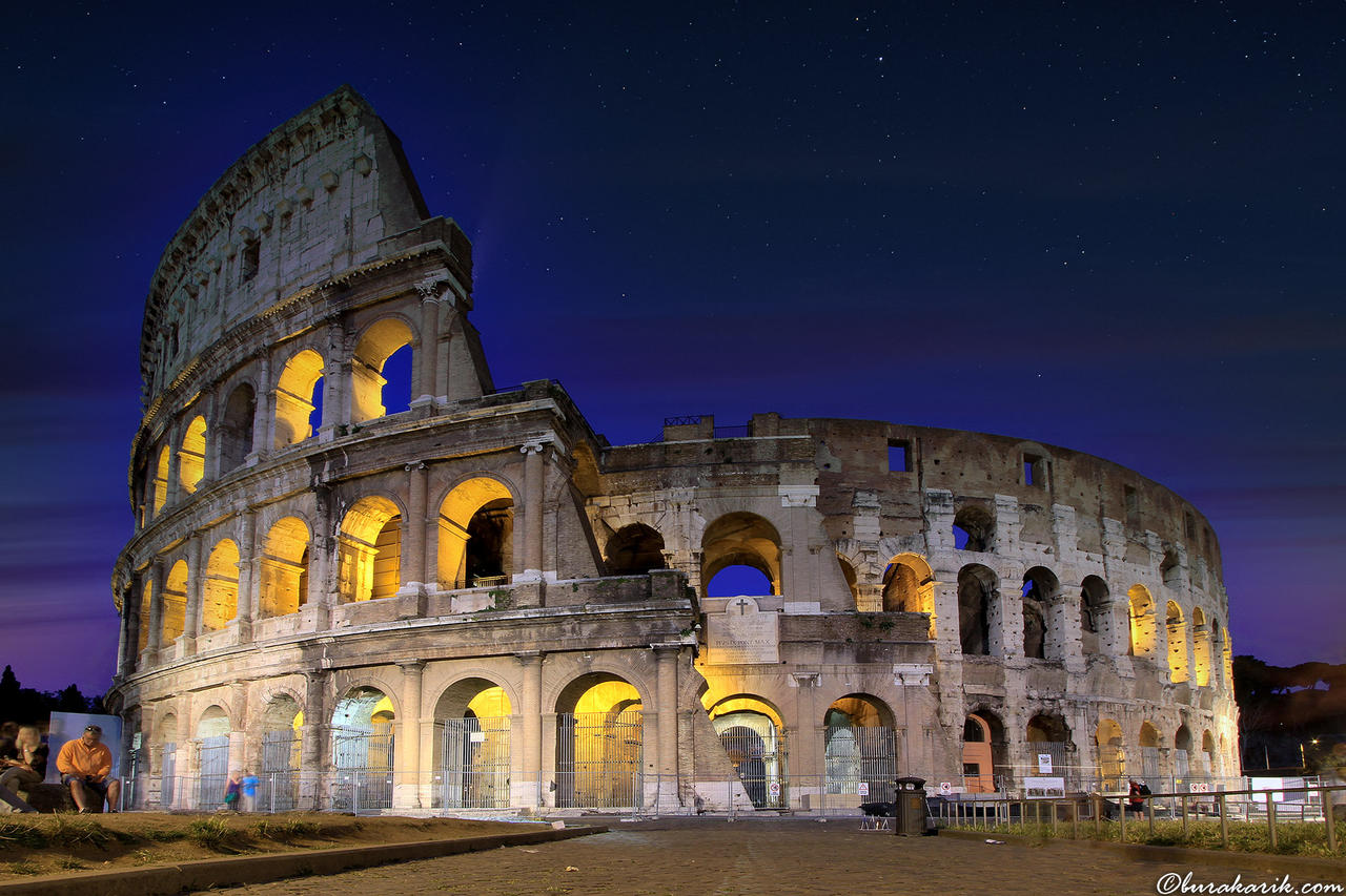 Colosseum at Dusk