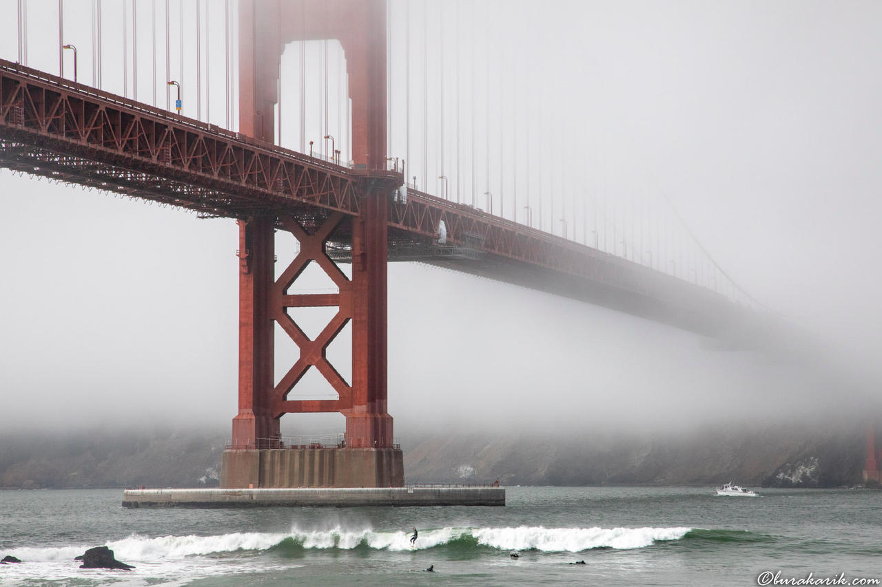 Emerging from Karl the Fog