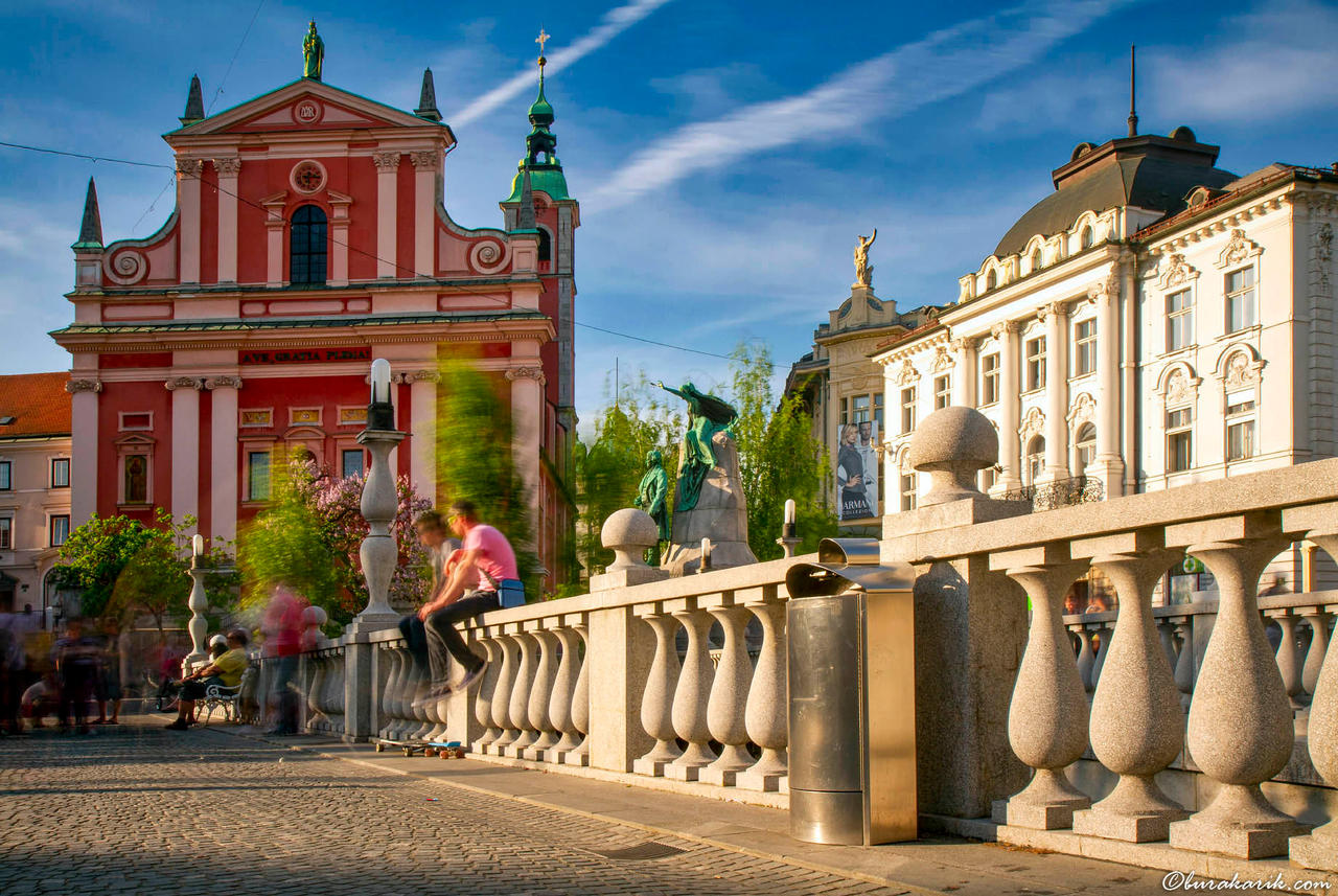 Preseren square, Ljubljana