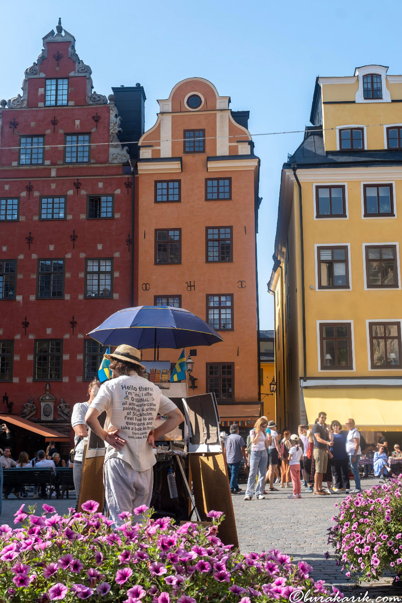 Gamla Stan’da Sanatçı Dokunuşu