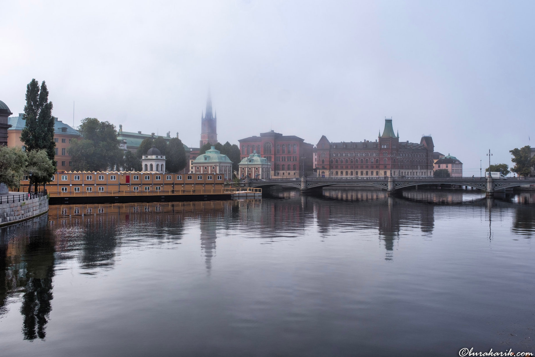 Misty Morning in Stockholm