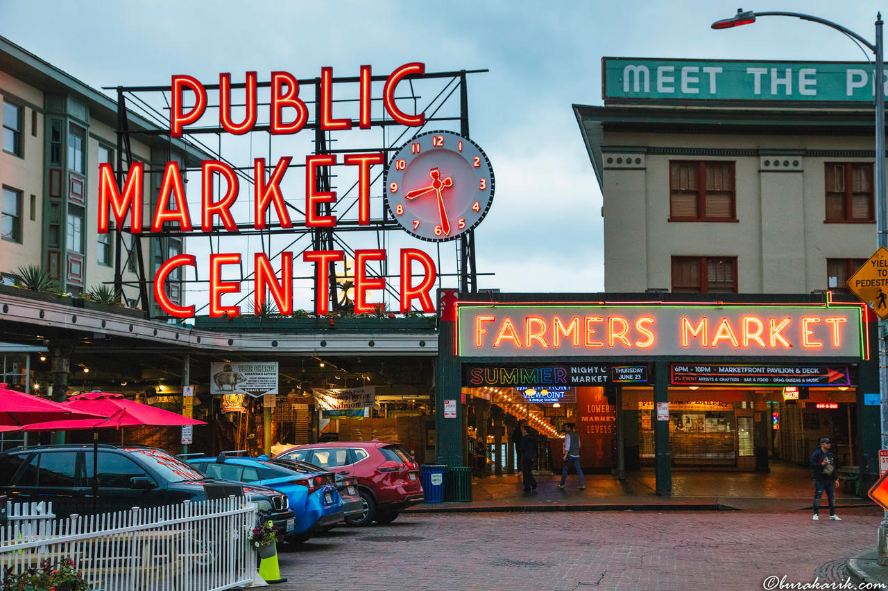 Pike Public Market in Seattle