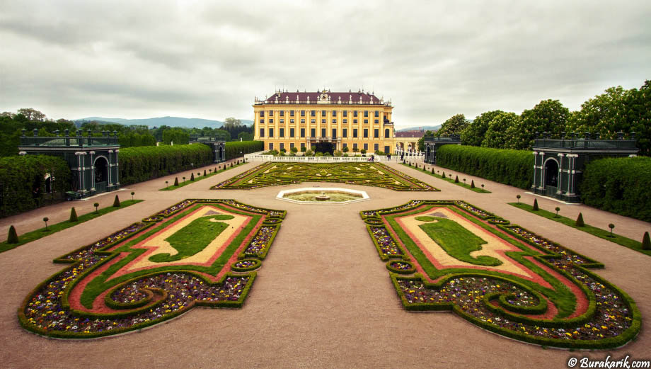 Schönbrunn ve Simetri