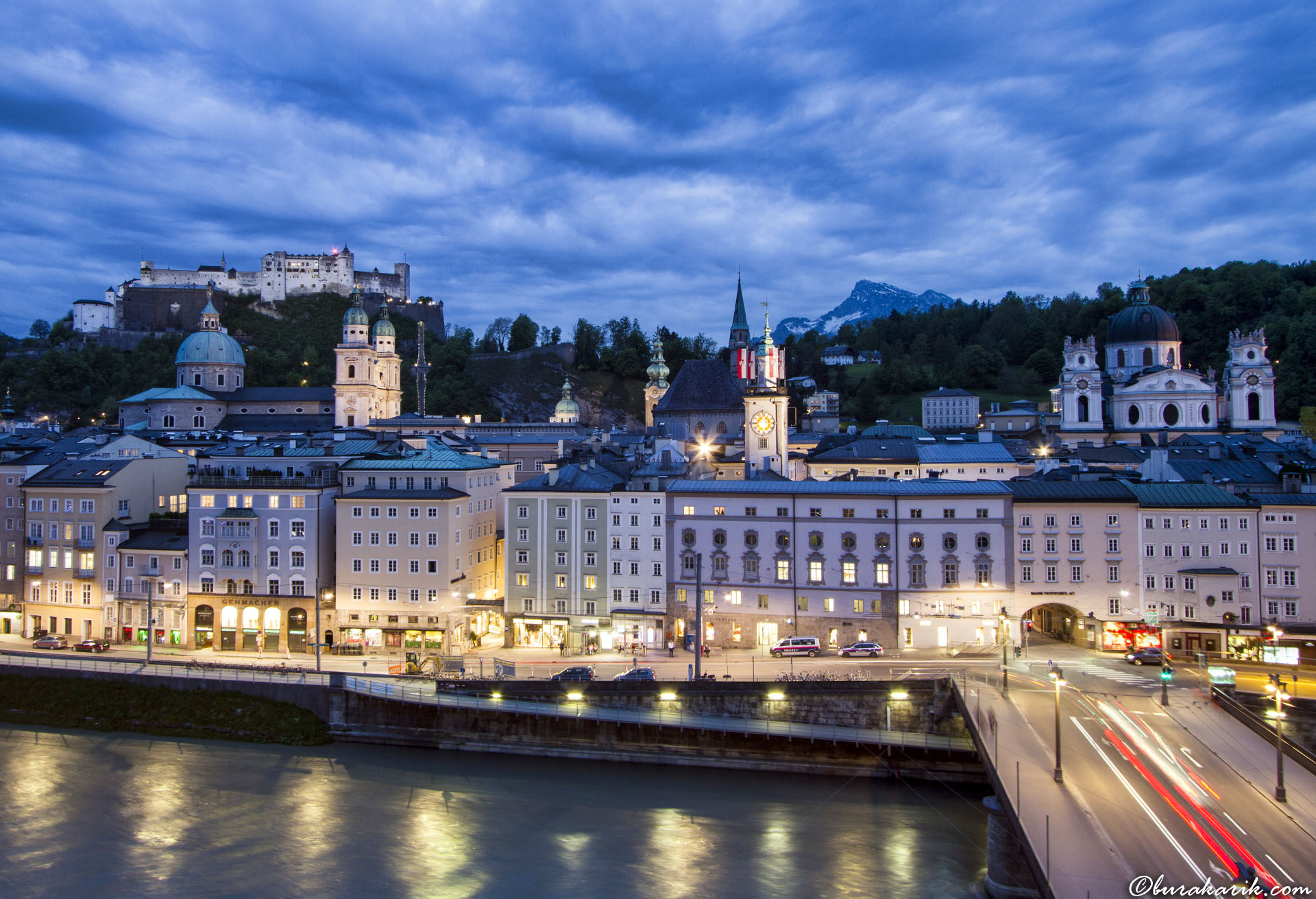 Salzburg'da Gece