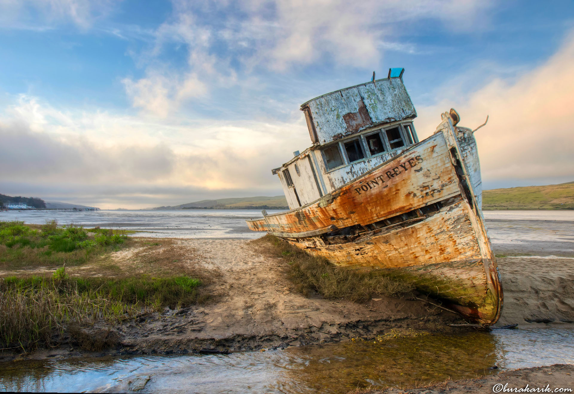 Point Reyes'te Emekli Bir Gemi