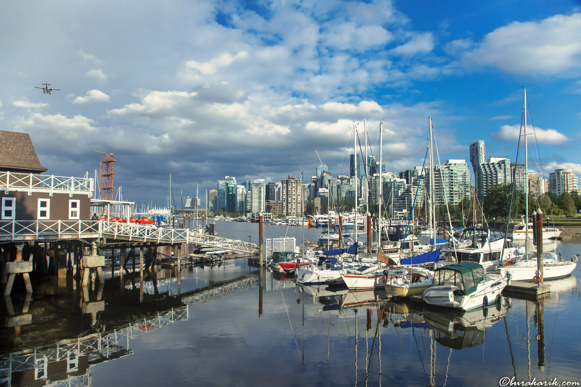 Vancouver Marina from the Rowing Club