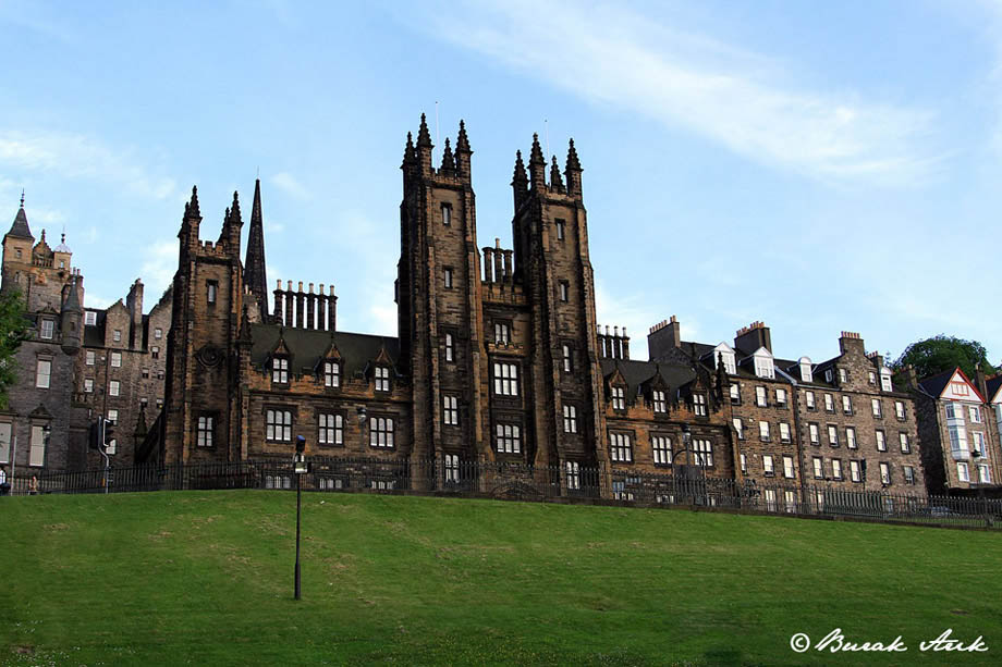 Edinburgh Stili Gotik Binalar