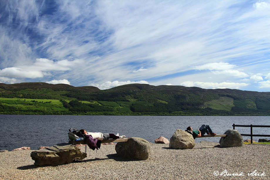 Resting @ Loch Ness