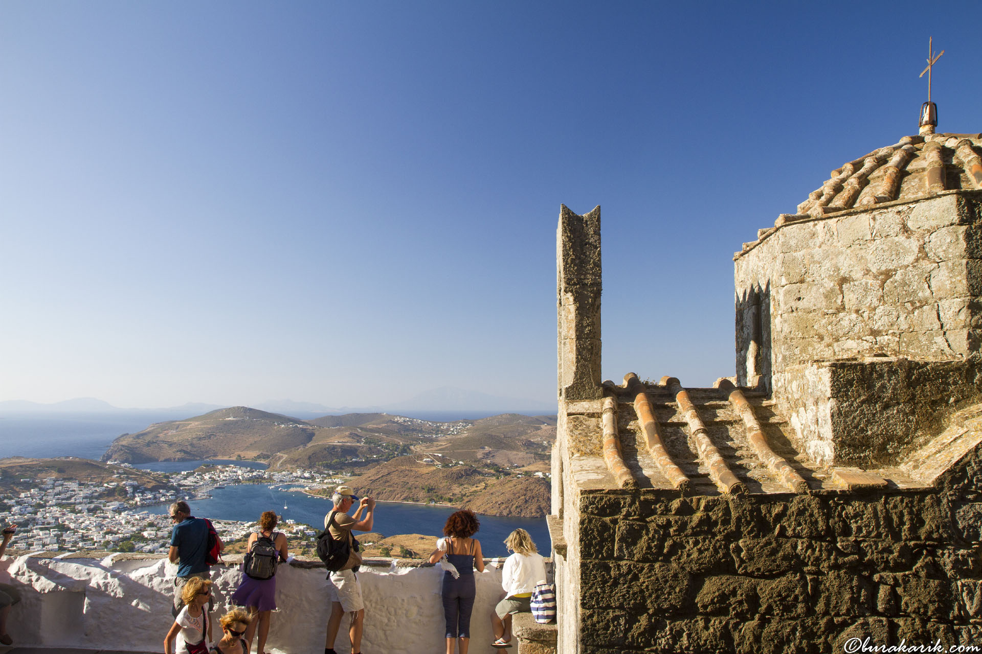 Sana Tepeden Baktım Patmos