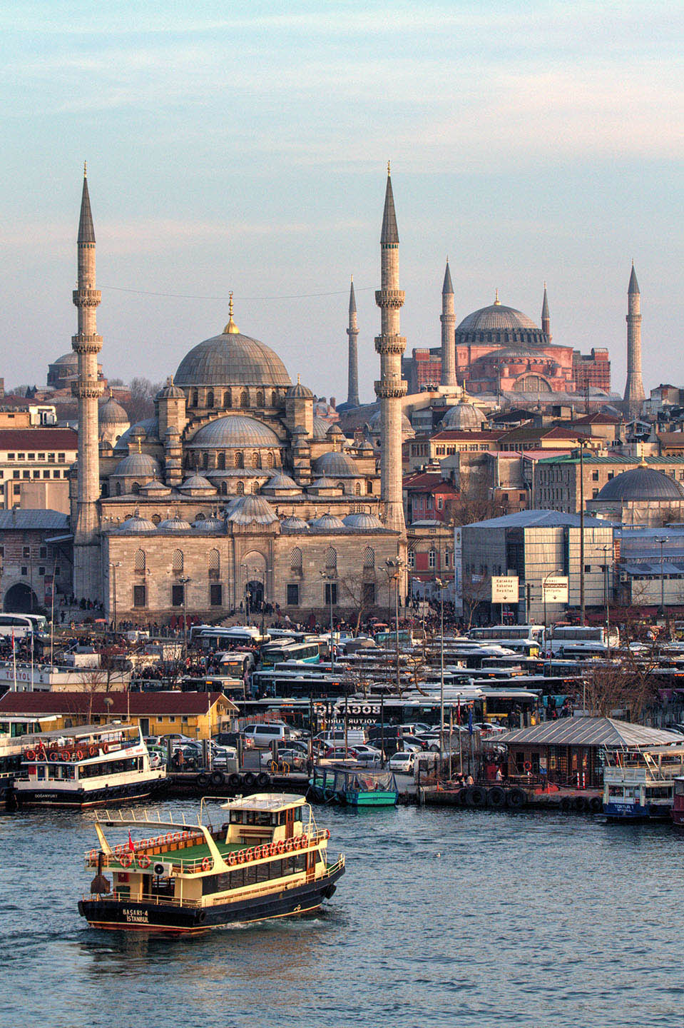The New Mosque and the Hagia Sophia
