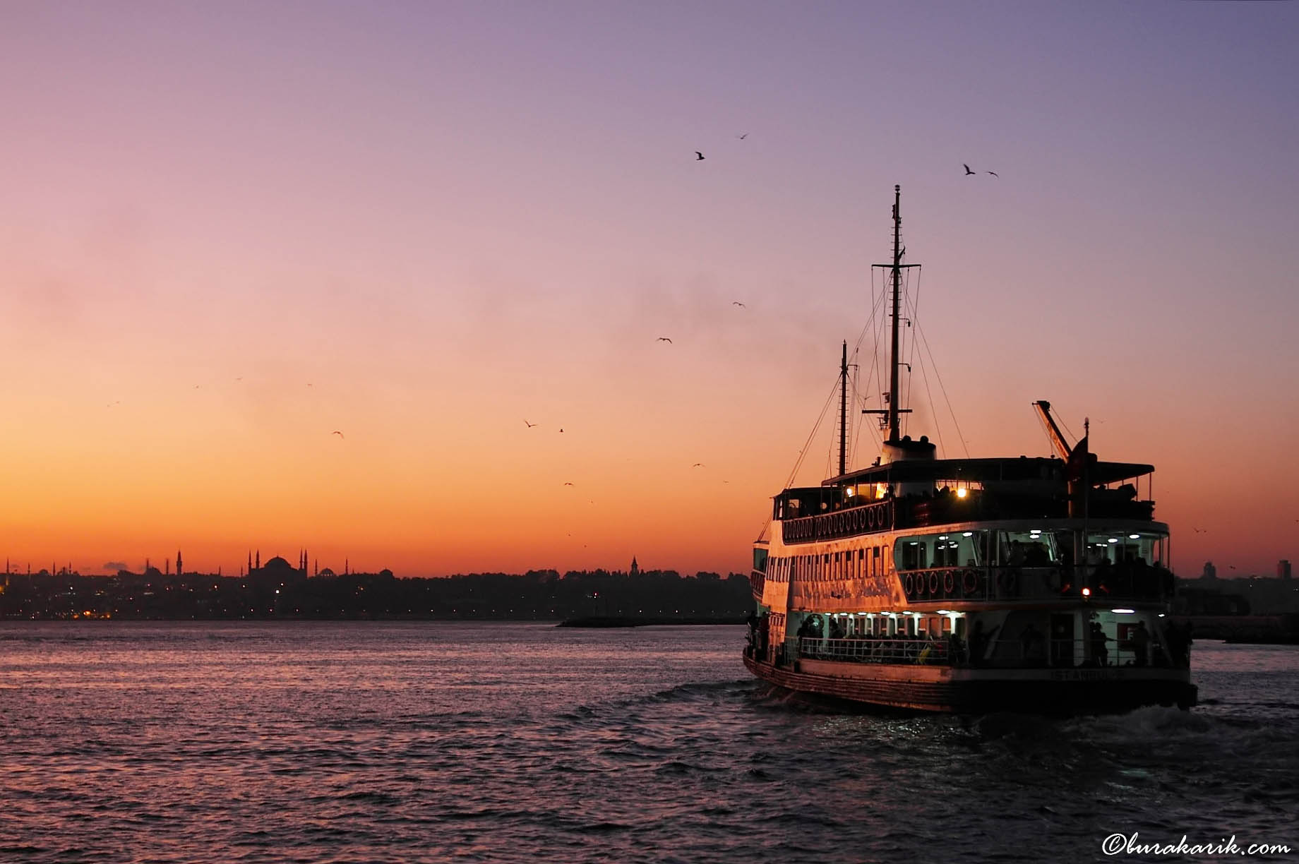 Faithful ships of Istanbul
