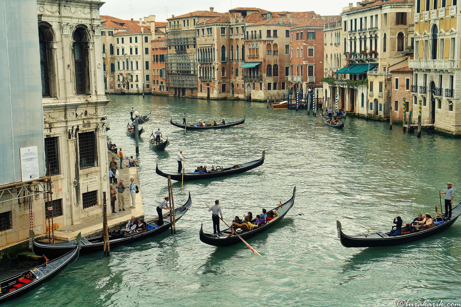 Traffic in Venice