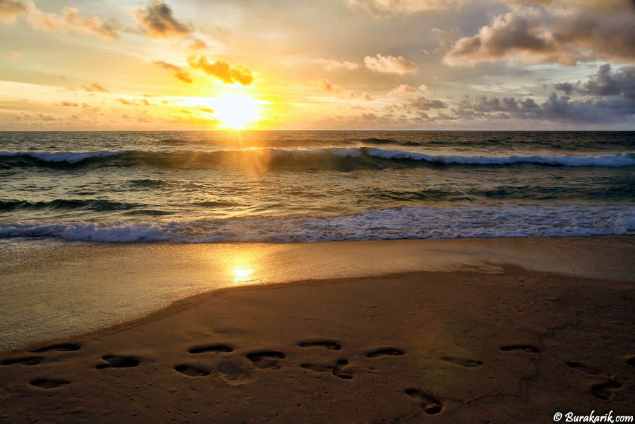 Sunset at Surin Beach