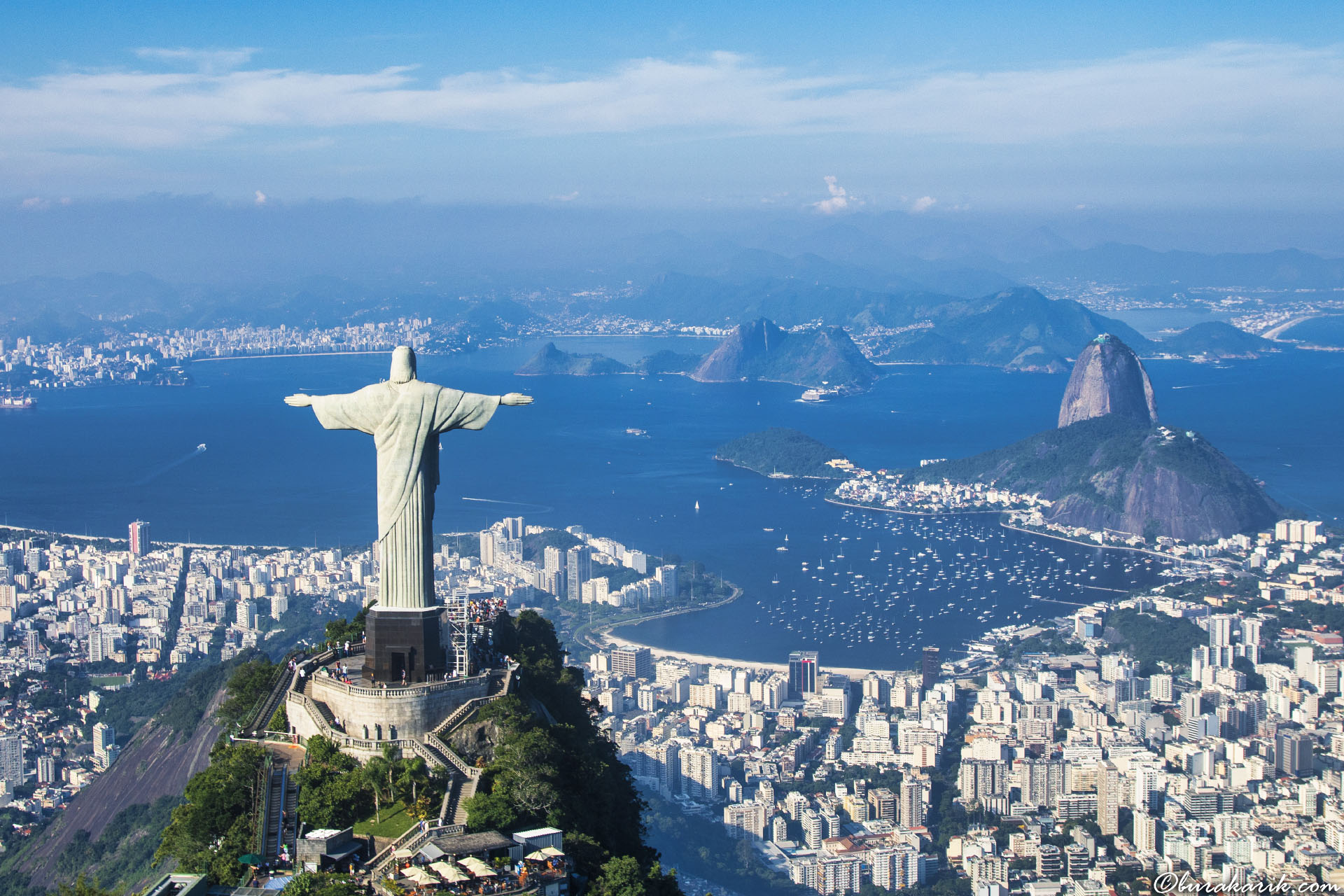 Christ the Redeemer and the city of Rio