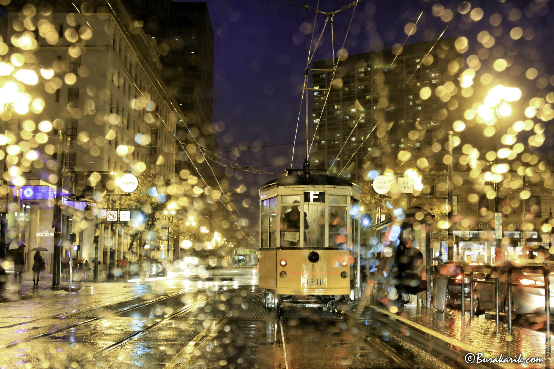 Yağmurda San Francisco