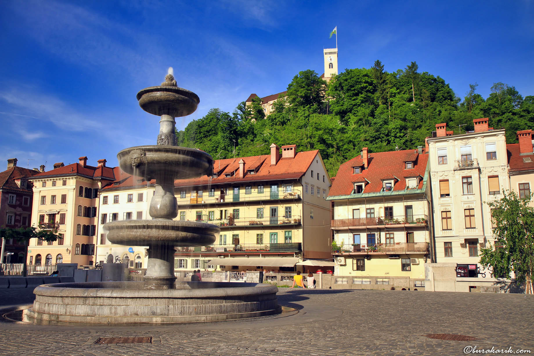 Ljubljana'da bir Meydan