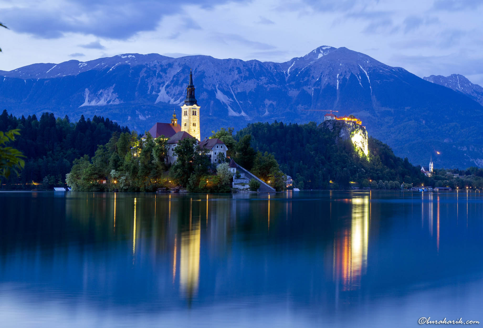 Bled Gölünde Mavi Saatler