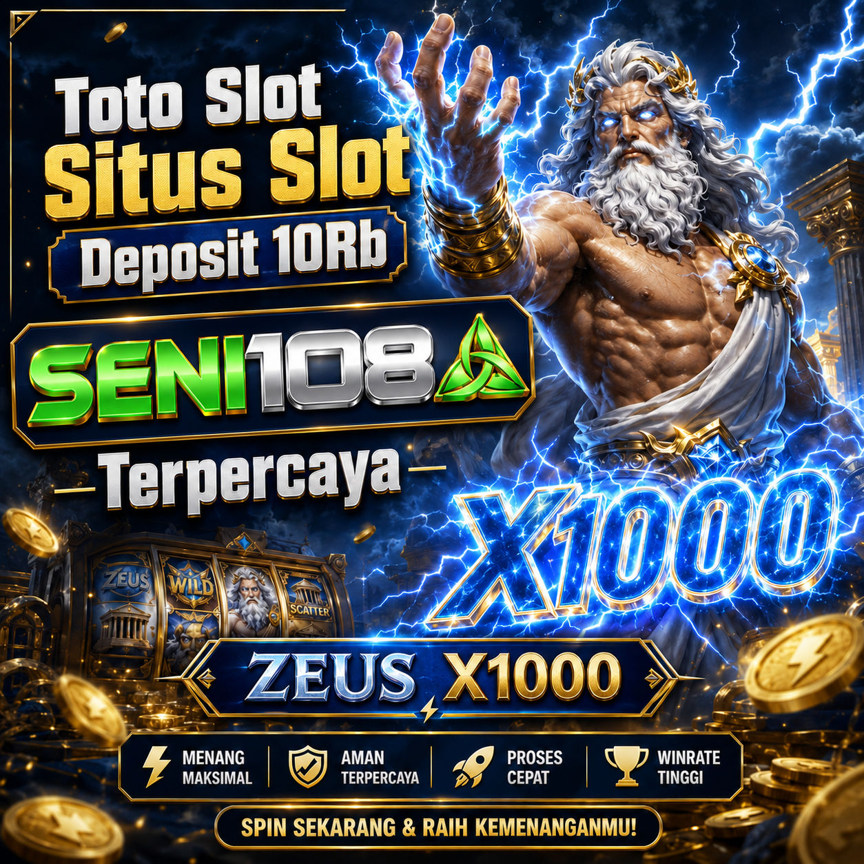 Toto Slot Situs Slot Qris Deposit 10Rb SENII108 Terpercaya