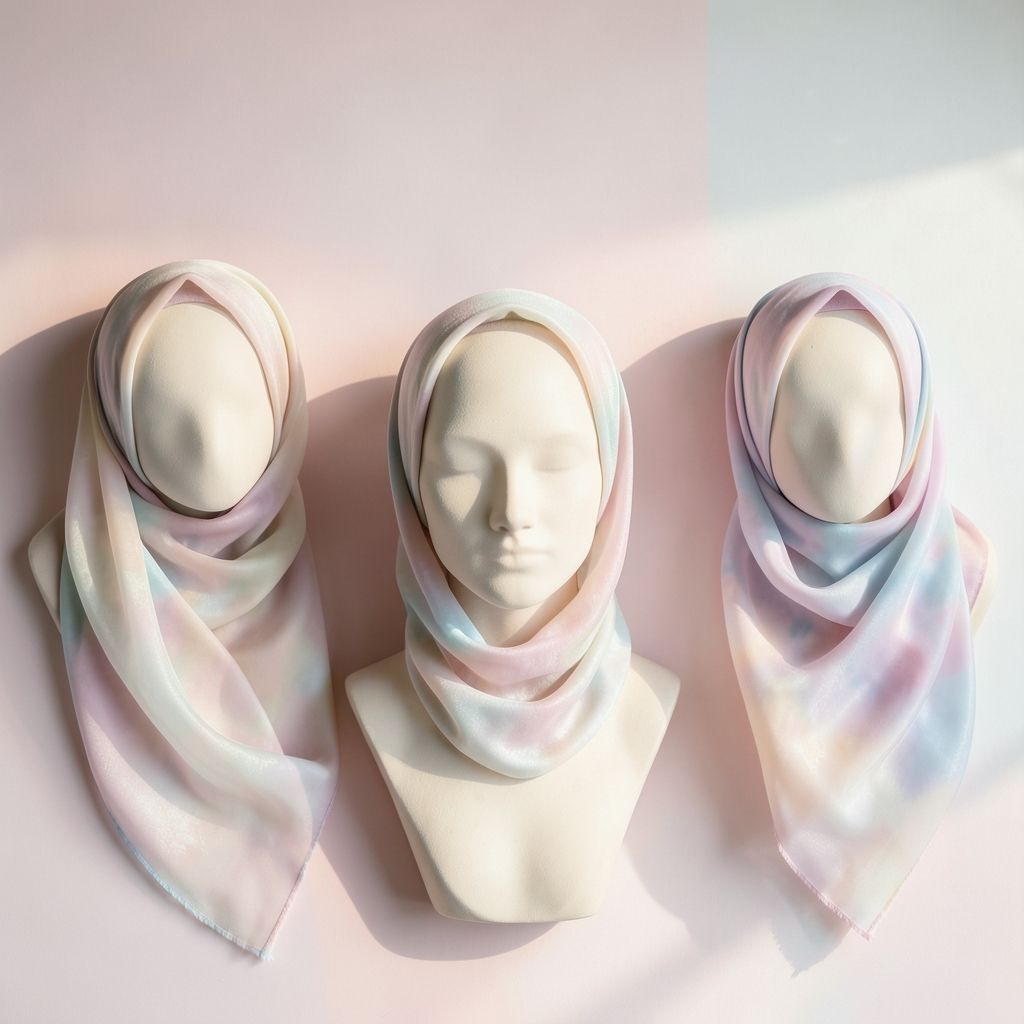 5 Cara Pakai Hijab Voal Juvel Nyaman & Rapi Seharian