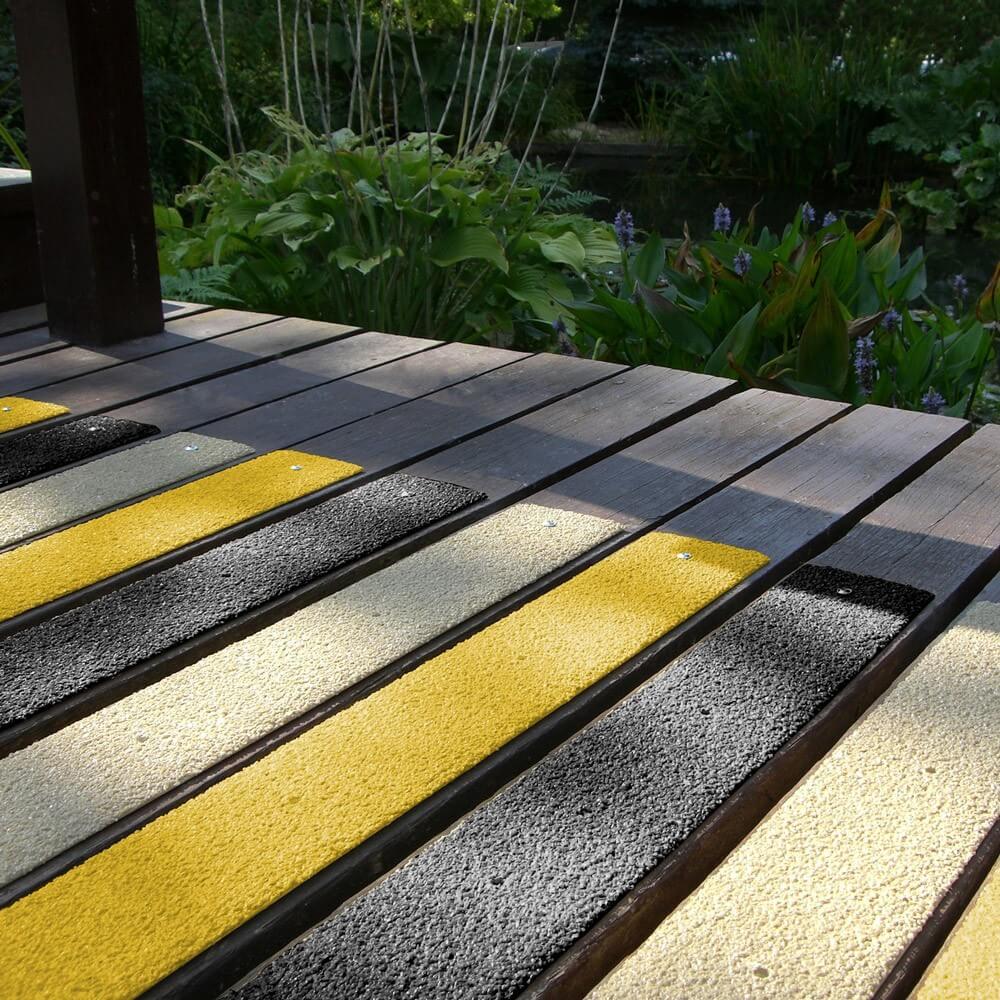 AntiSlip GRP Decking Strips Stairs Treads Safe Industrial