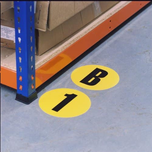 Warehouse Signs, Racking Labels and Bay Markers Safe Industrial