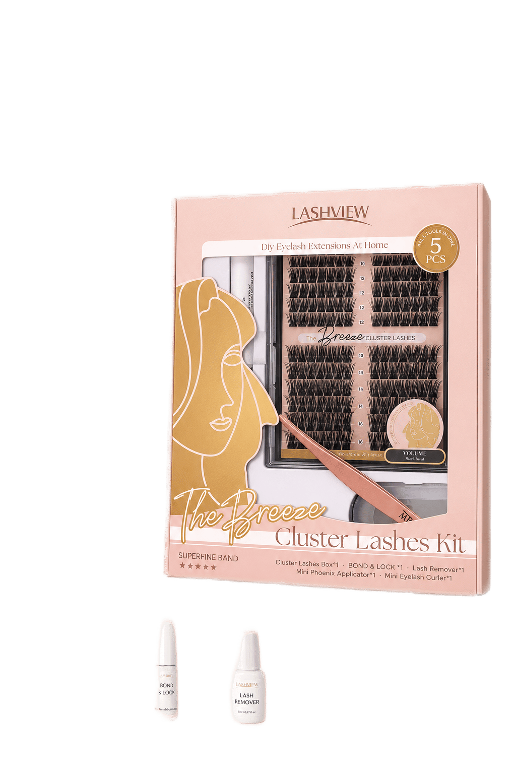 Breeze Cluster Lashes Kit
