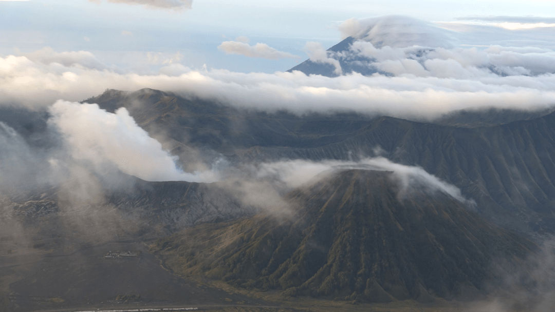 vulkaan in Bromo