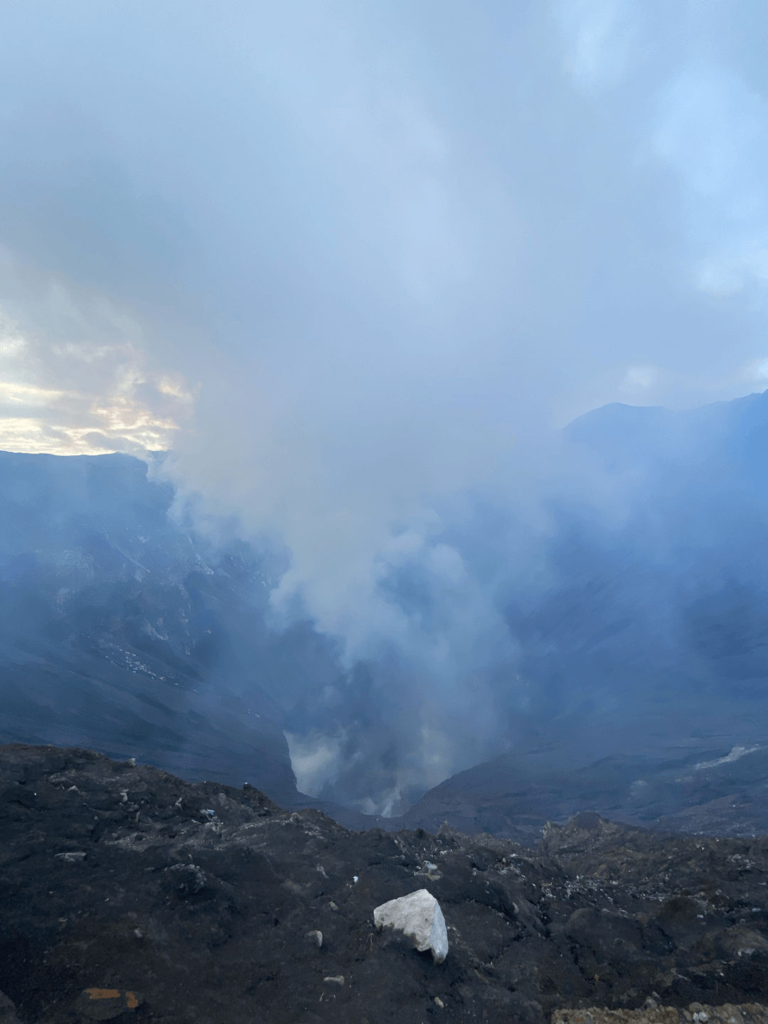 vulkaan in Bromo