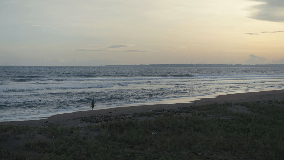 kustlijn in Pangandaran