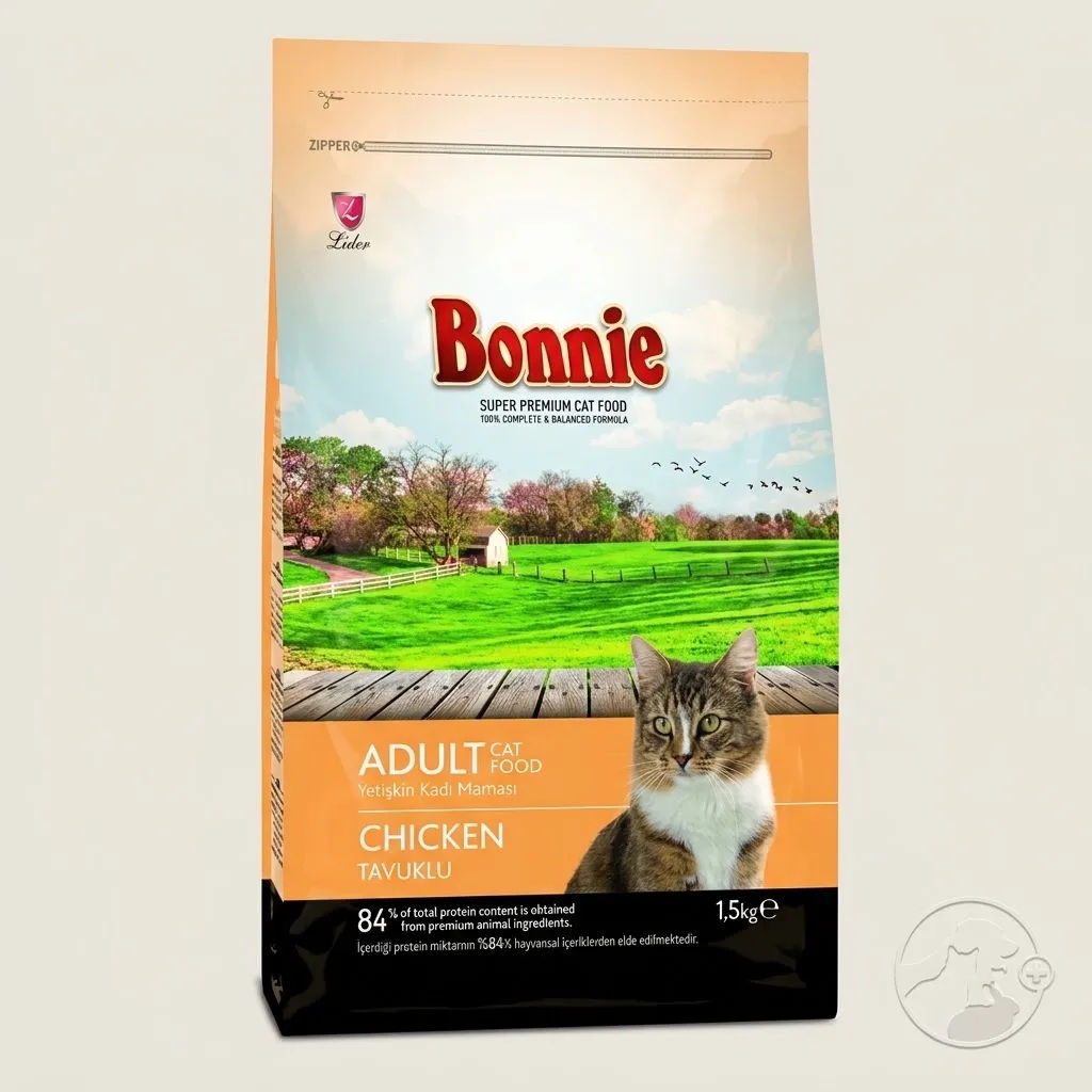 Bonnie Adult Cat Food — Chicken 1.5 kg