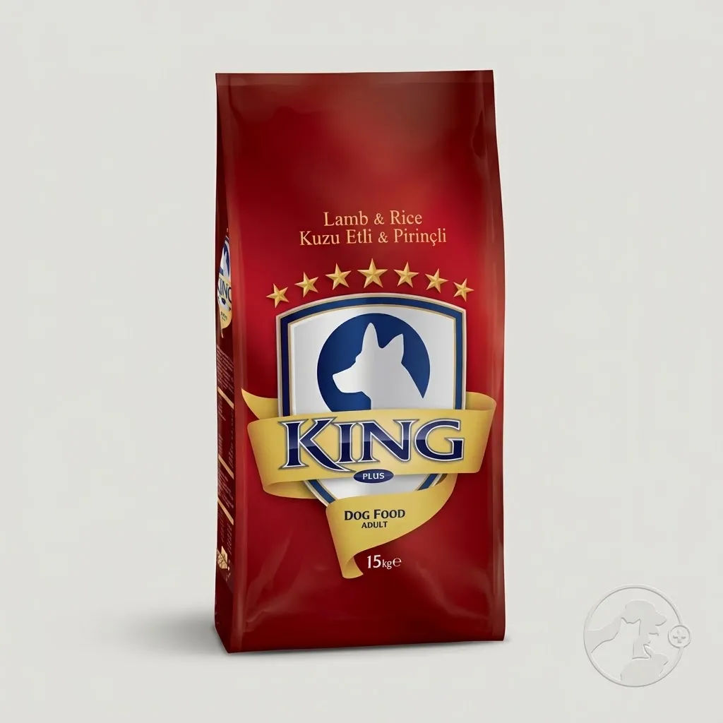 King Plus Adult Dog Food Lamb & Rice 15kg