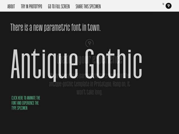 Antique Gothic