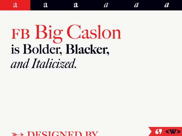 FB Big Caslon