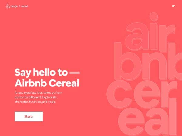 Airbnb Cereal