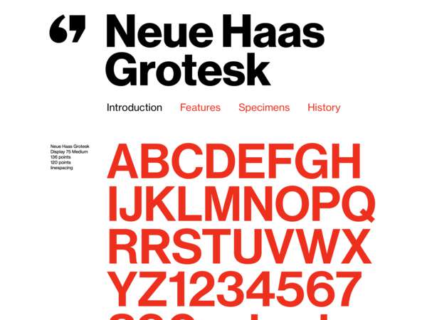 Neue Hass Grotesk