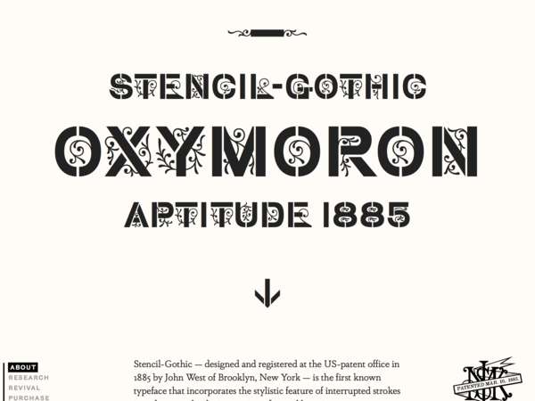 Stencil Gothic