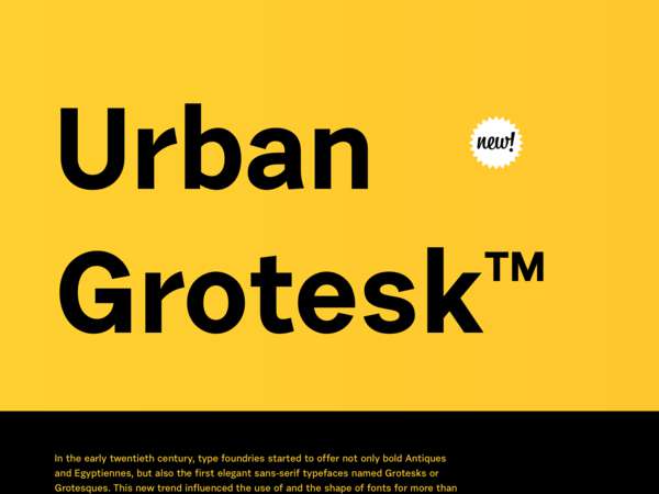 Urban Grotesk