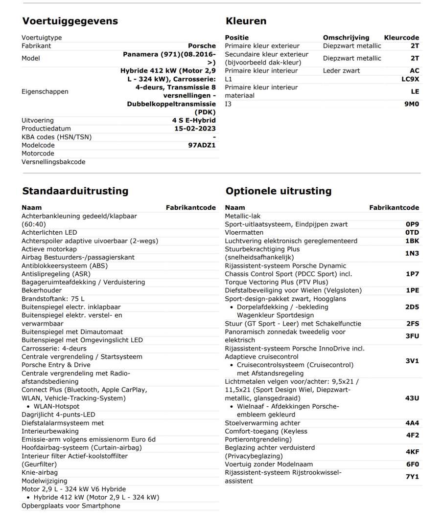Porsche Panamera Sportdesign 2.9 4S E-Hybrid - 2023 - Joinsteer - #6