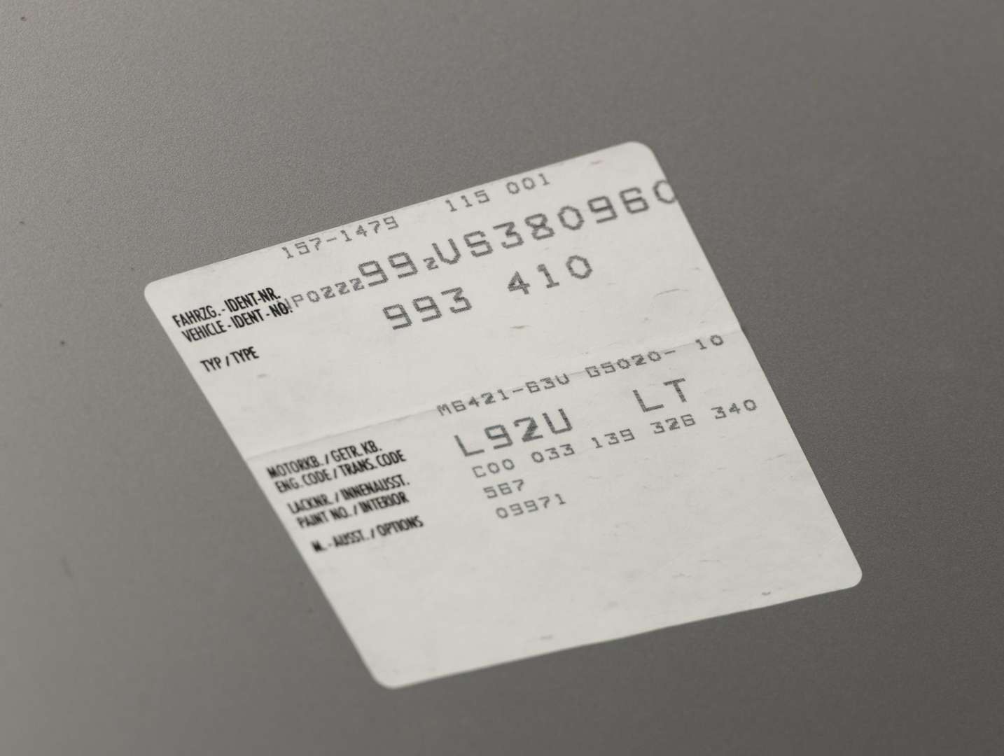 Porsche 993 Targa - 1997 - Joinsteer - #32