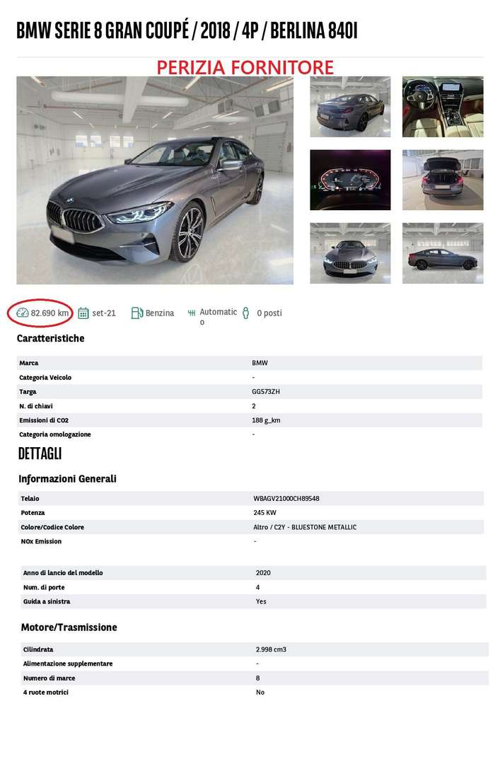 BMW Série 8 Gran Coupé 840i - 2021 - Joinsteer - #13